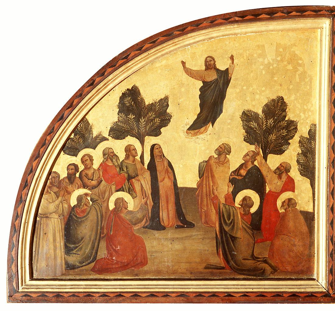 ascensione di Cristo (dipinto) di Gaddi Taddeo (sec. XIV)