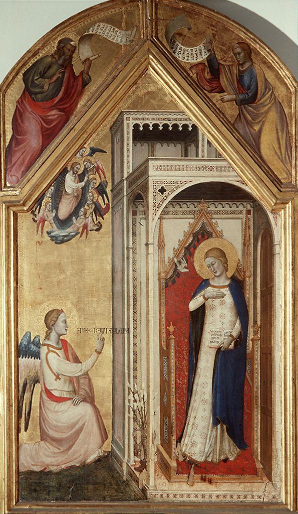 Annunciazione (dipinto) di Maestro dell'Annunciazione dei Legnaiuoli (sec. XIV)
