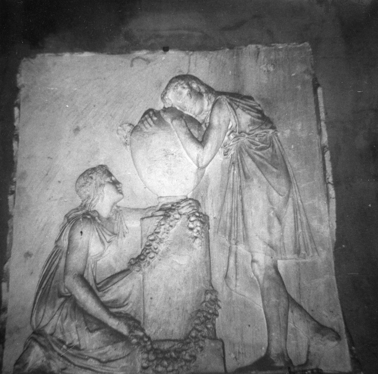 figure di dolenti (rilievo) di Bartolini Lorenzo (sec. XIX)