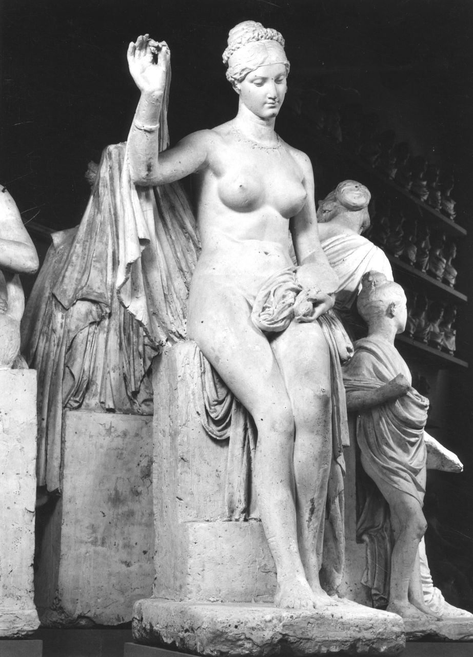 La Verità che si svela all'Arte/ La Natura si disvela all'Arte, Verità (statua) di Bartolini Lorenzo (sec. XIX)