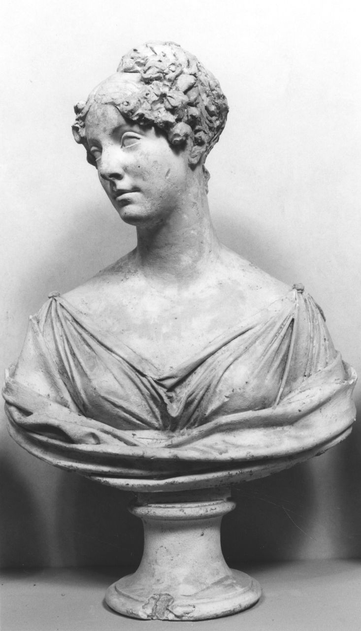 busto ritratto di donna (busto) di Bartolini Lorenzo (sec. XIX)