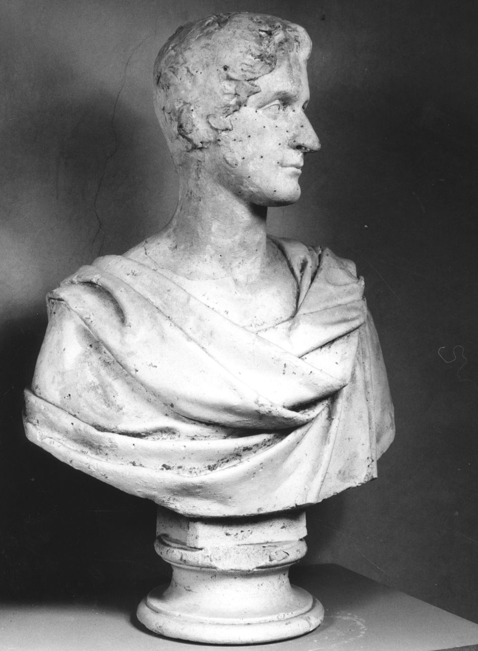 busto ritratto maschile (busto) di Bartolini Lorenzo (sec. XIX)