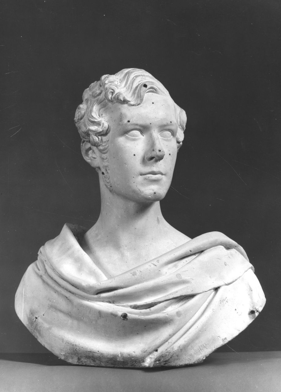 busto ritratto maschile (busto) di Bartolini Lorenzo (sec. XIX)