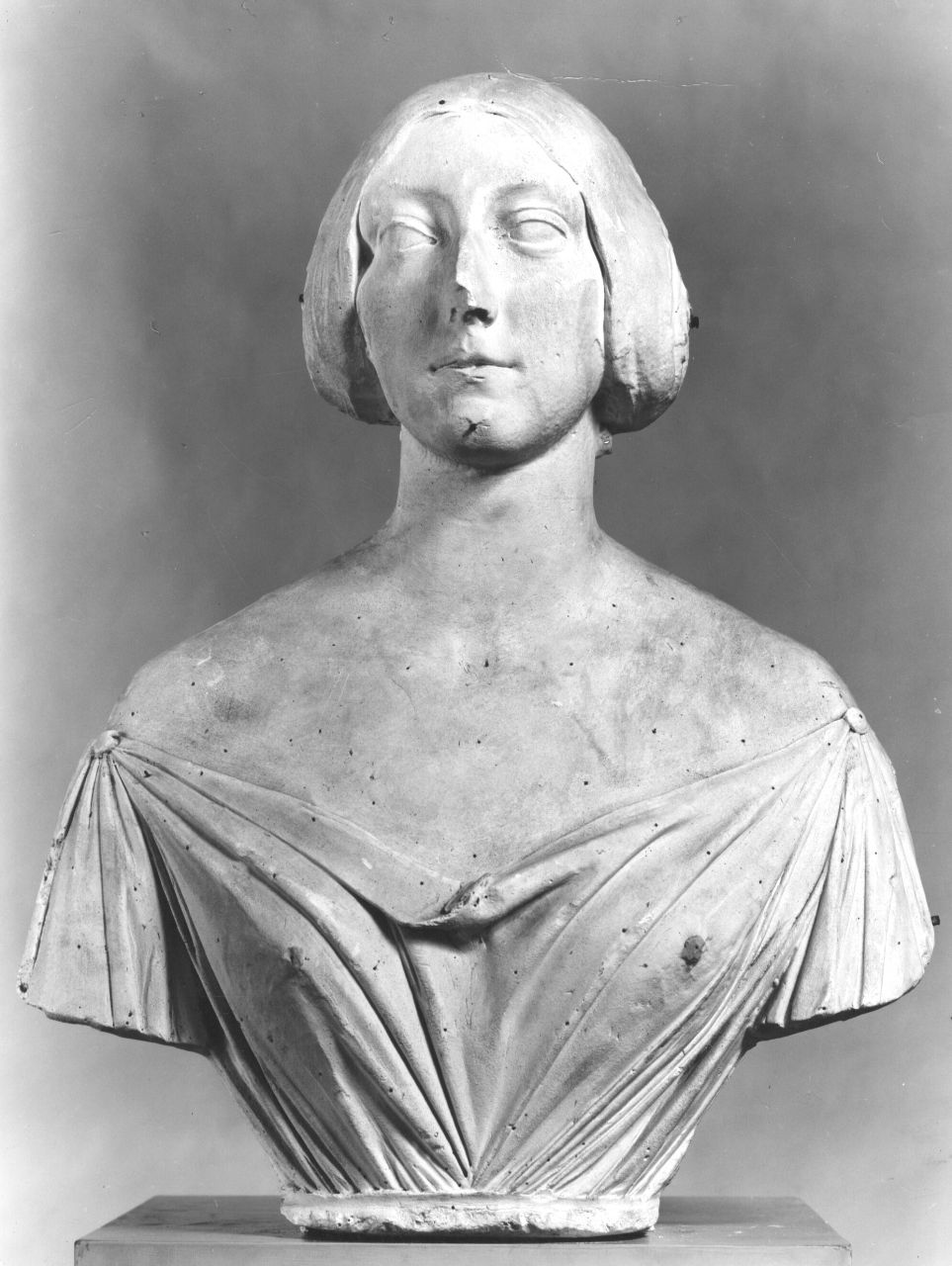 busto di donna (busto) di Bartolini Lorenzo (sec. XIX)