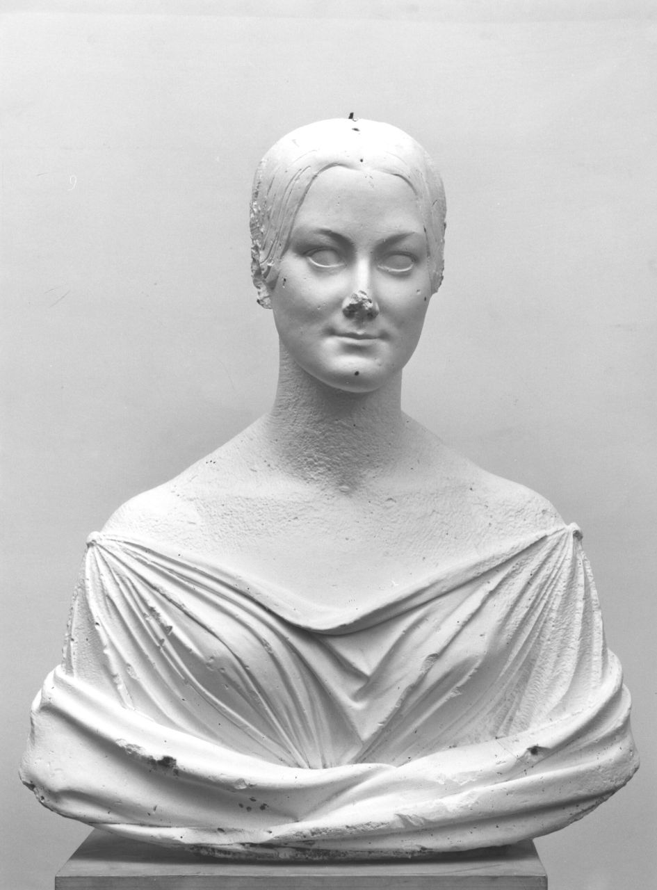 busto di donna (busto) di Bartolini Lorenzo (sec. XIX)