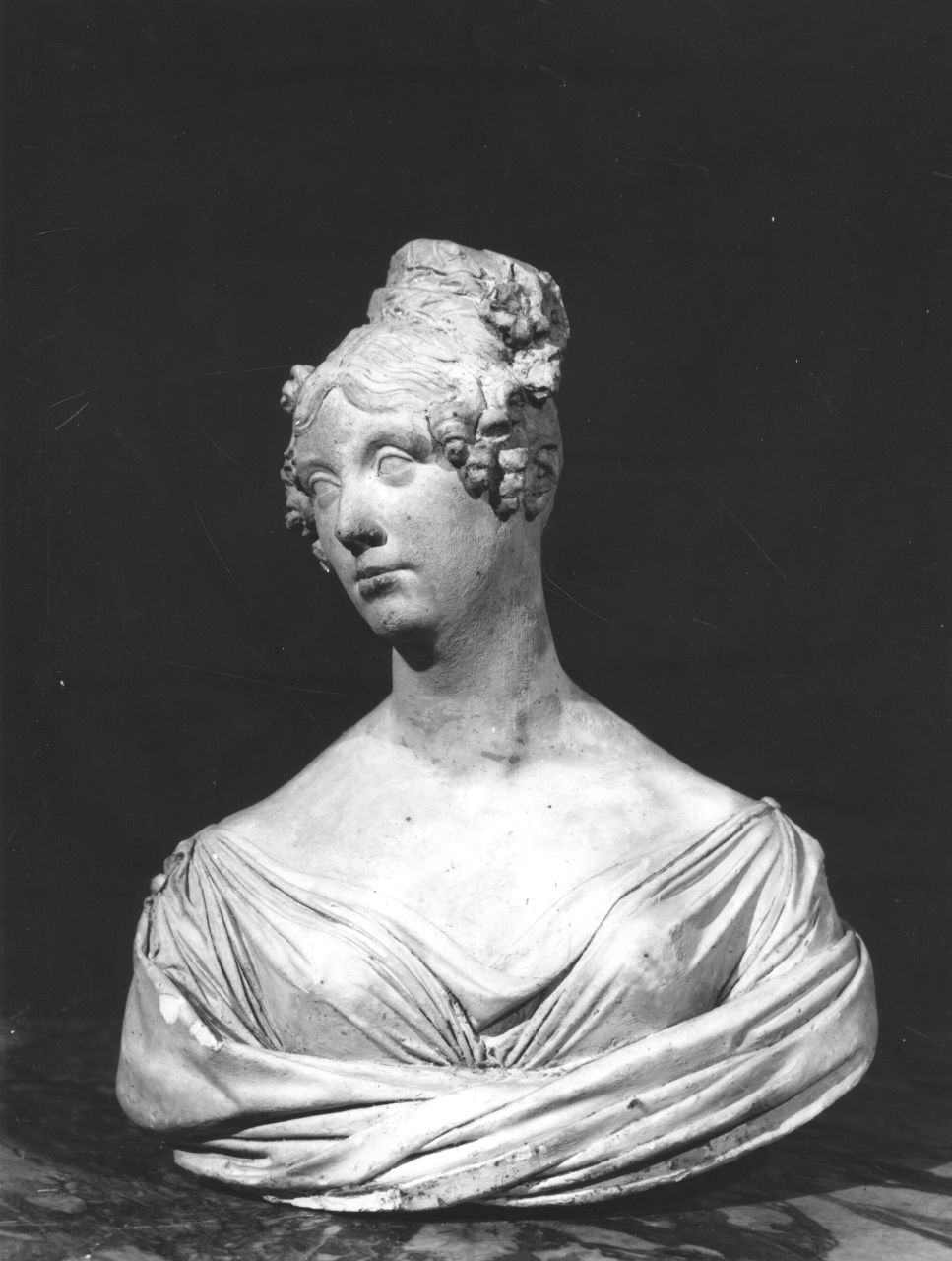 busto di donna (busto) di Bartolini Lorenzo (sec. XIX)