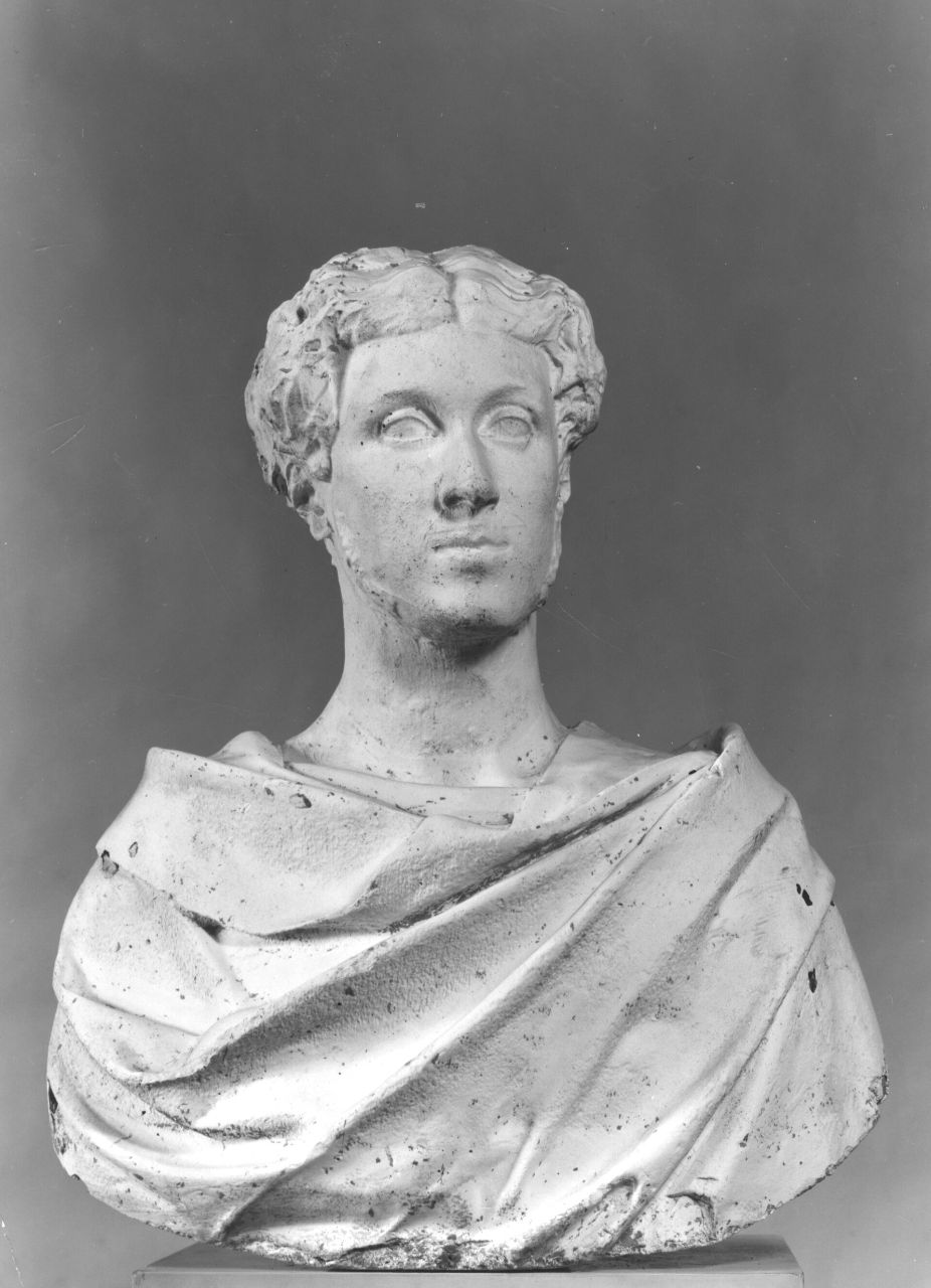 busto ritratto maschile (busto) di Bartolini Lorenzo (sec. XIX)