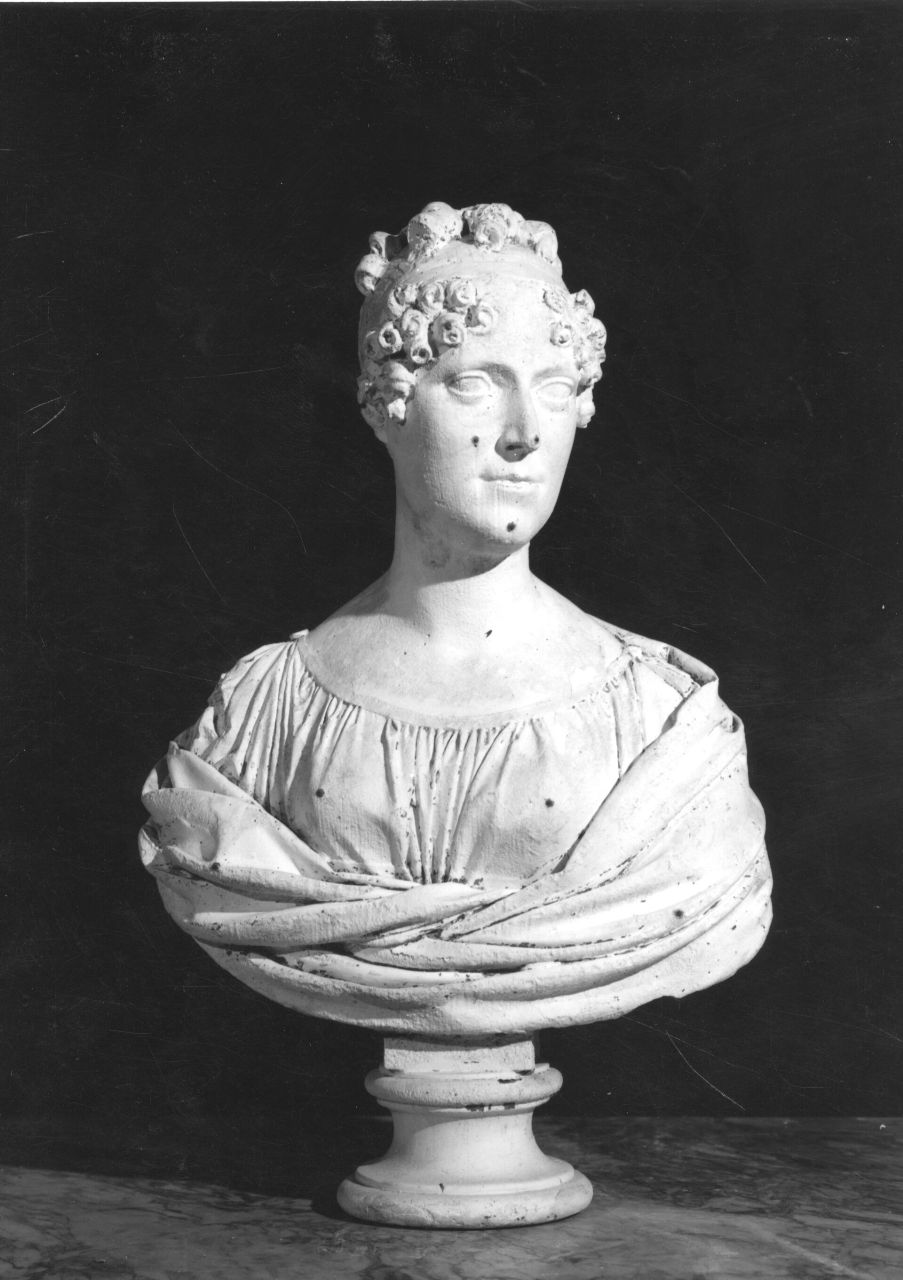 busto ritratto di donna (busto) di Bartolini Lorenzo (primo quarto sec. XIX)