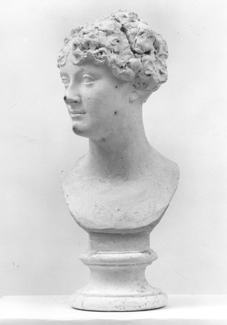 busto femminile all'eroica (busto) di Bartolini Lorenzo (primo quarto sec. XIX)