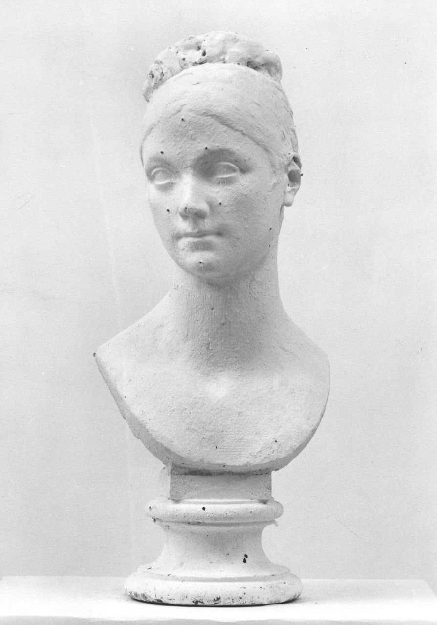 busto femminile all'eroica (busto) di Bartolini Lorenzo (secondo quarto sec. XIX)