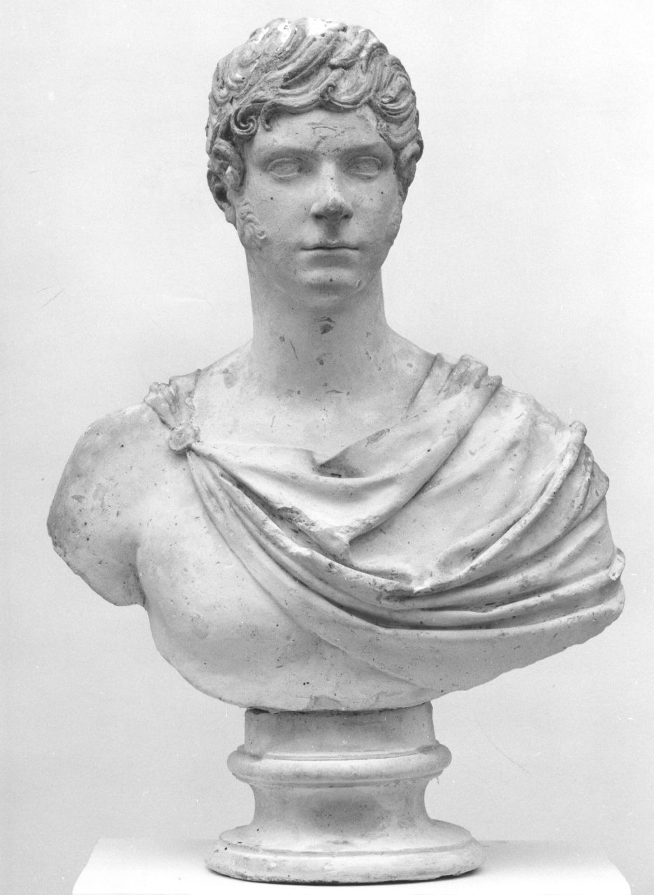 busto ritratto d'uomo (busto) di Bartolini Lorenzo (prima metà sec. XIX)