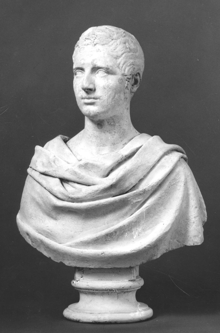 busto ritratto d'uomo (busto) di Bartolini Lorenzo (prima metà sec. XIX)