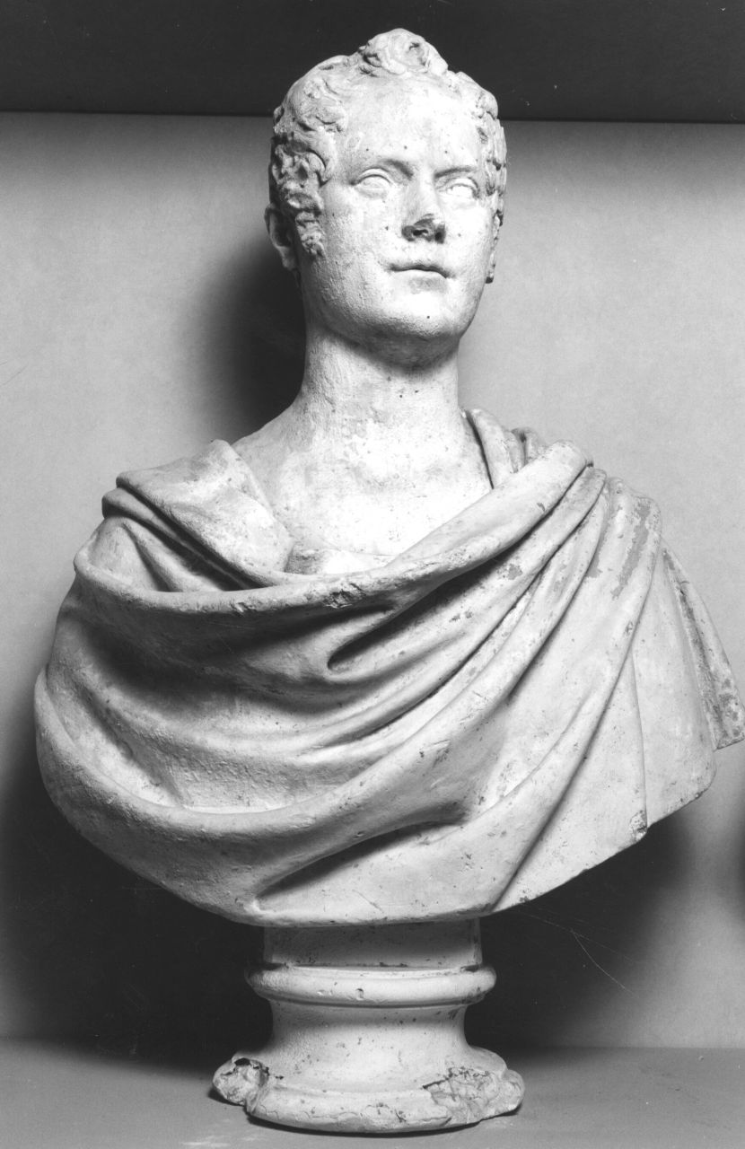 busto ritratto d'uomo (busto) di Bartolini Lorenzo (prima metà sec. XIX)