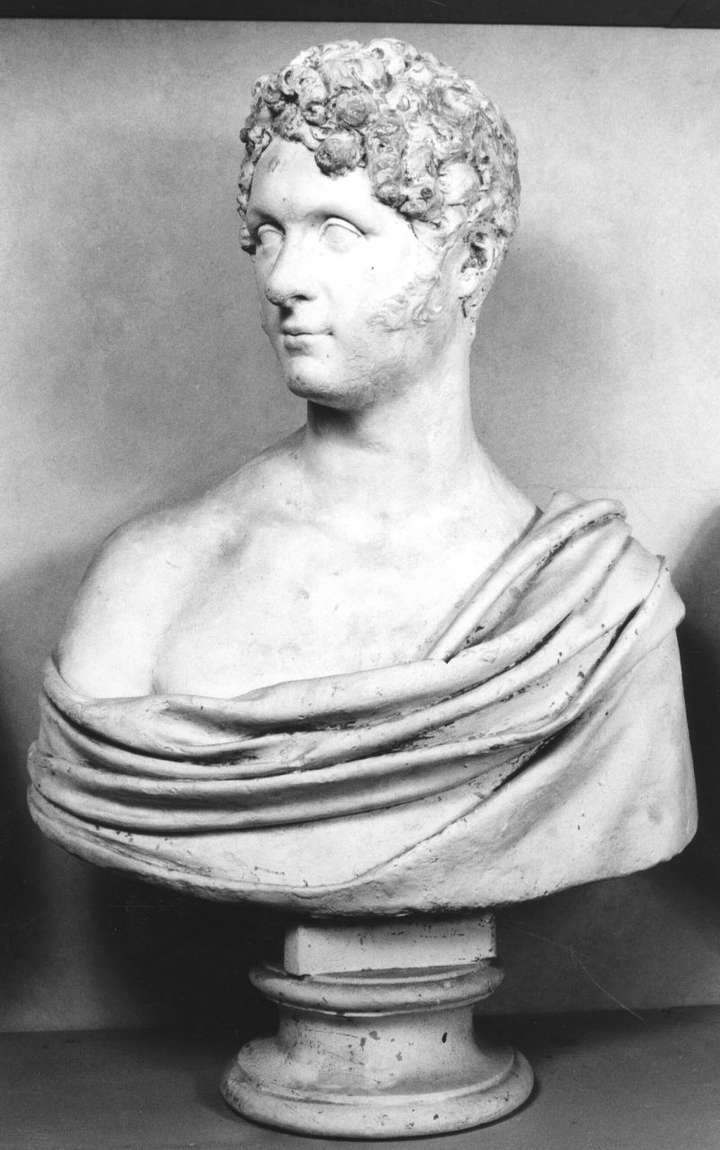busto ritratto d'uomo (busto) di Bartolini Lorenzo (prima metà sec. XIX)