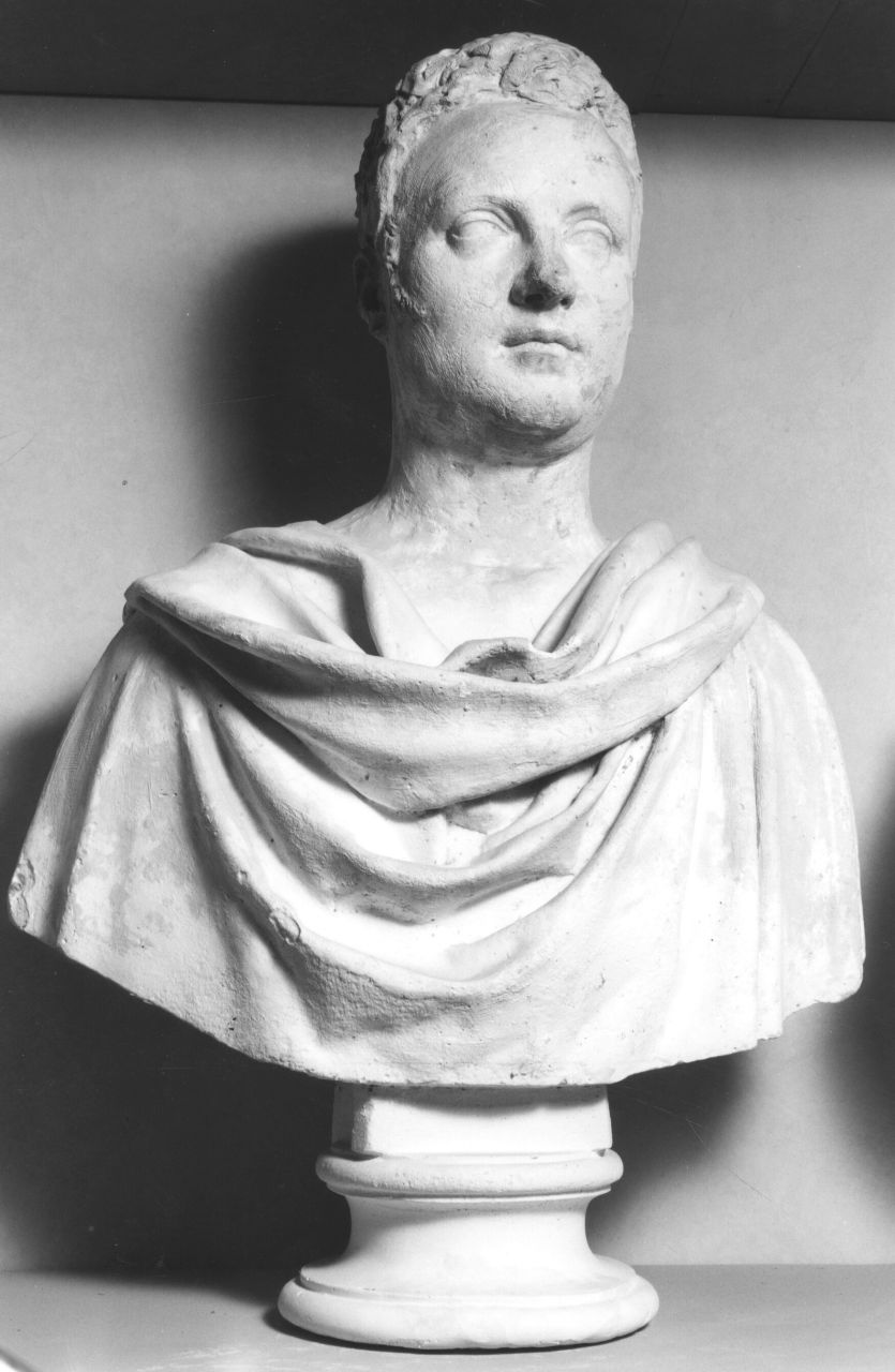 busto ritratto d'uomo (busto) di Bartolini Lorenzo (prima metà sec. XIX)