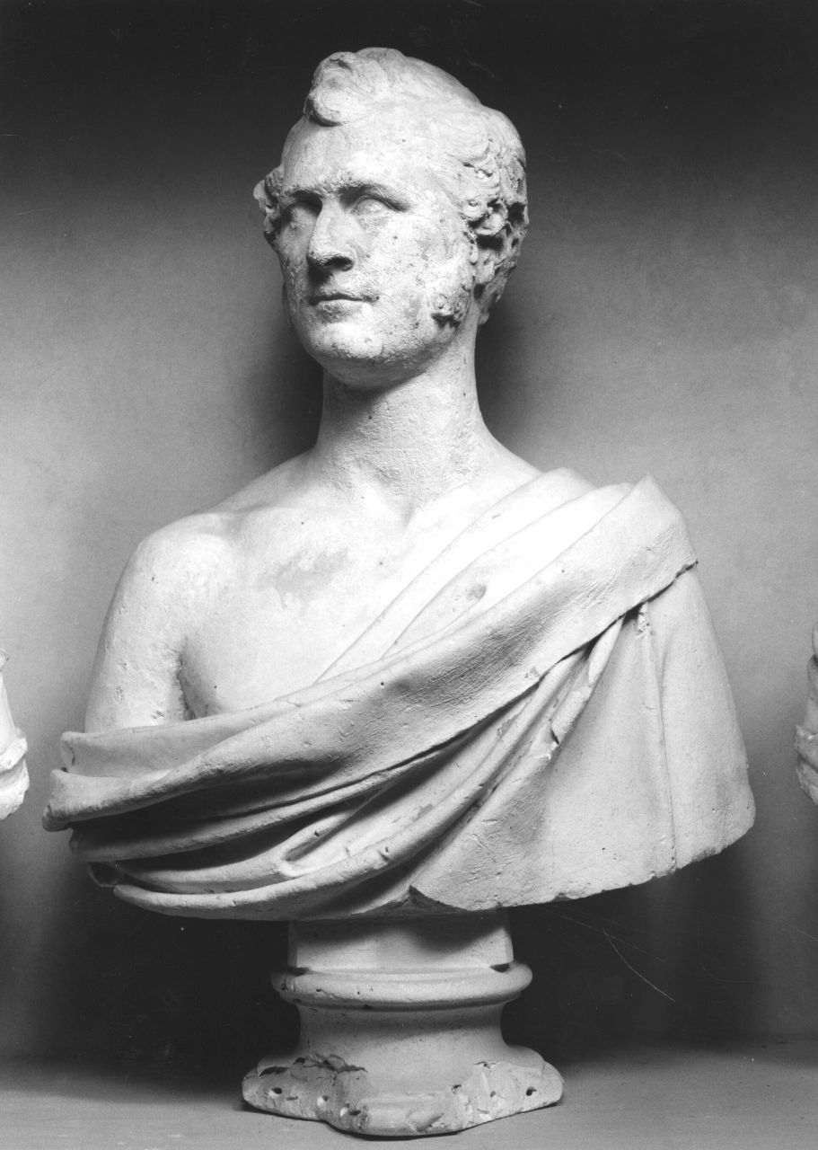 ritratto d'uomo (busto) di Bartolini Lorenzo (prima metà sec. XIX)