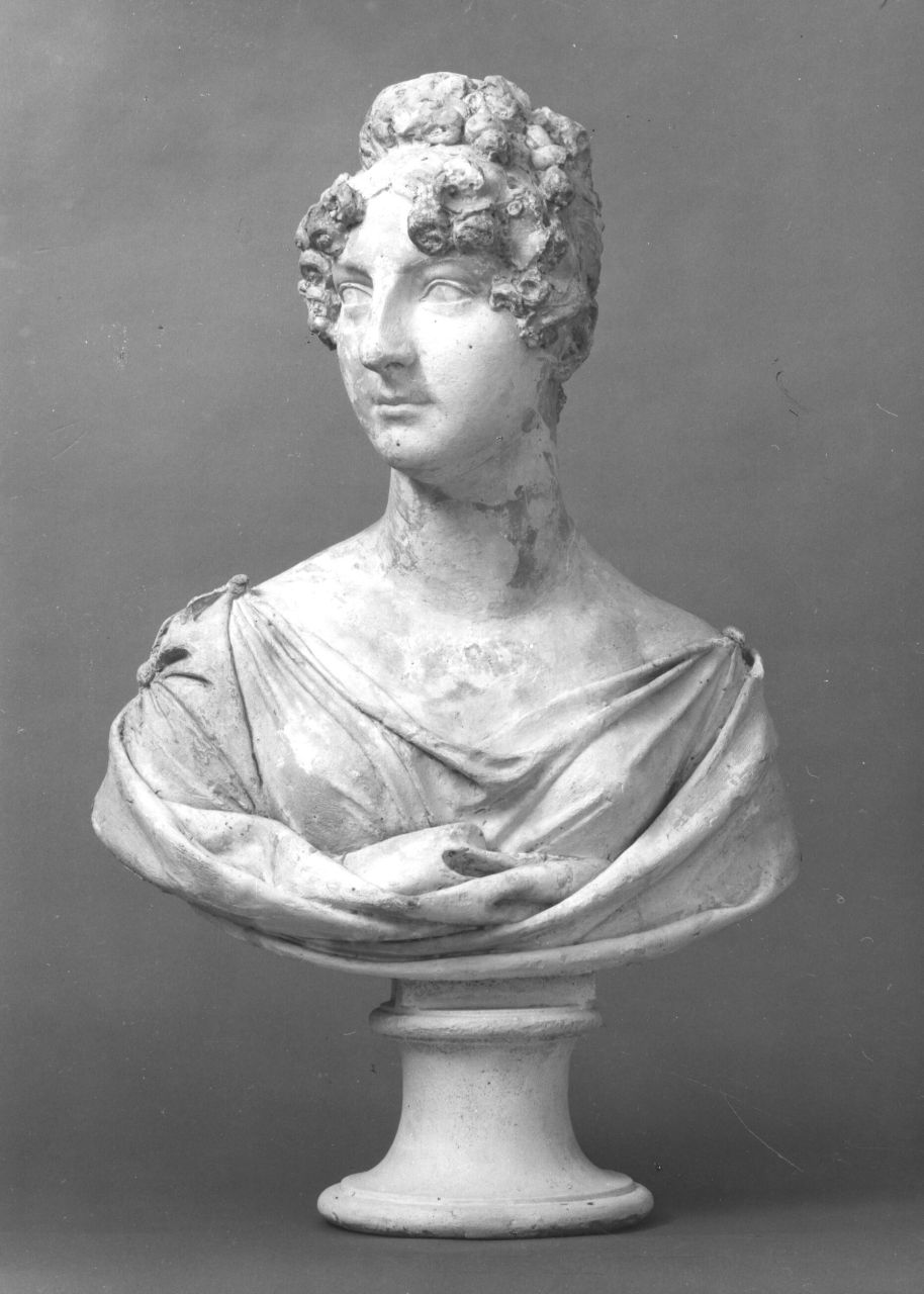busto ritratto di donna (busto) di Bartolini Lorenzo (prima metà sec. XIX)