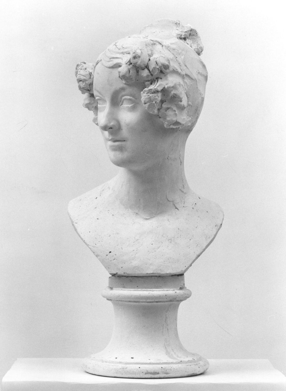 busto ritratto di donna (busto) di Bartolini Lorenzo (sec. XIX)