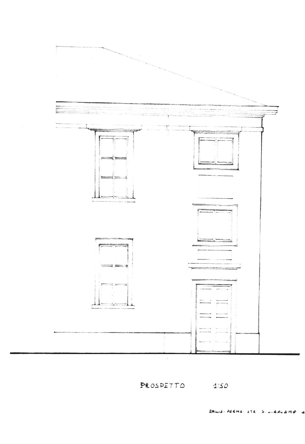 edificio residenziale - Parma (PR)  (sec. XX)