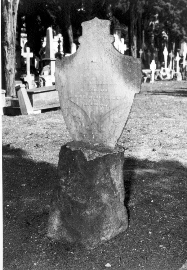Maria Meniconi (monumento funebre) - ambito cagliaritano (sec. XIX)