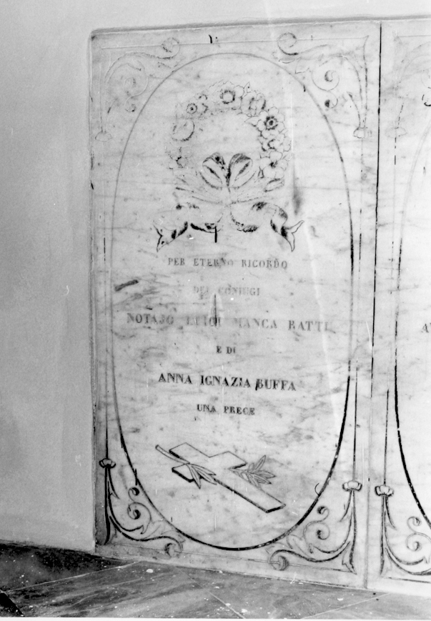 Luigi manca rattu-anna ignazia buffa (monumento funebre)