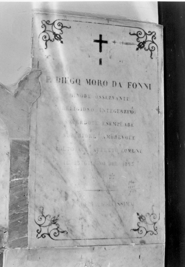 Diego Moro (monumento funebre) - ambito cagliaritano (sec. XIX)