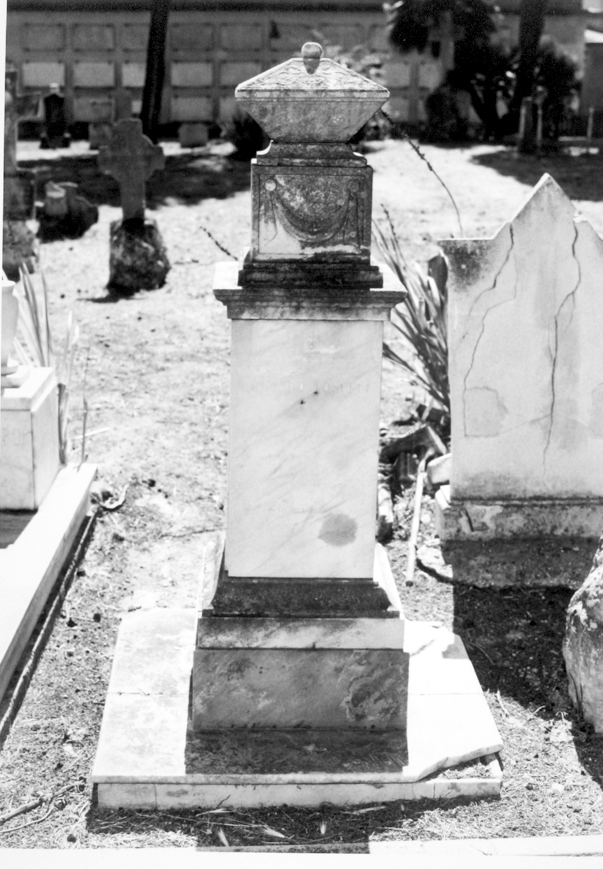 Armando Toselli Barbetti (monumento funebre) - ambito cagliaritano (sec. XIX)