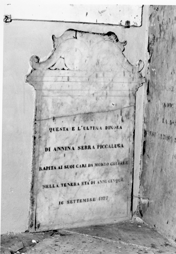 Annina serra piccaluga (monumento funebre)