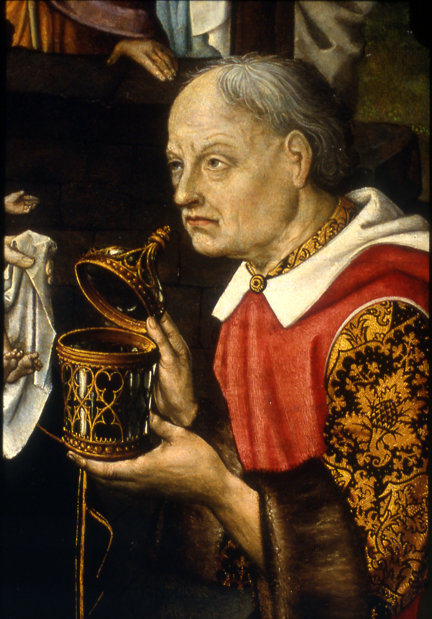adorazione dei Magi (dipinto, opera isolata) di Maestro dell'Adorazione di Torino - ambito fiammingo (fine sec. XV)