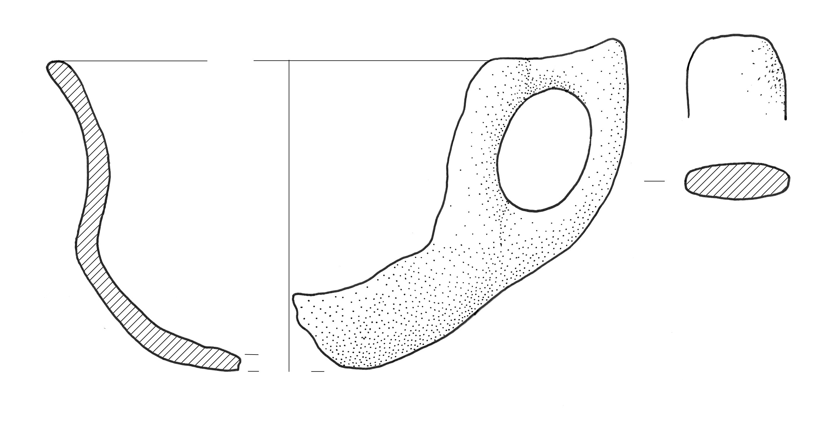 tazza, a corpo articolato (Eta' del bronzo)