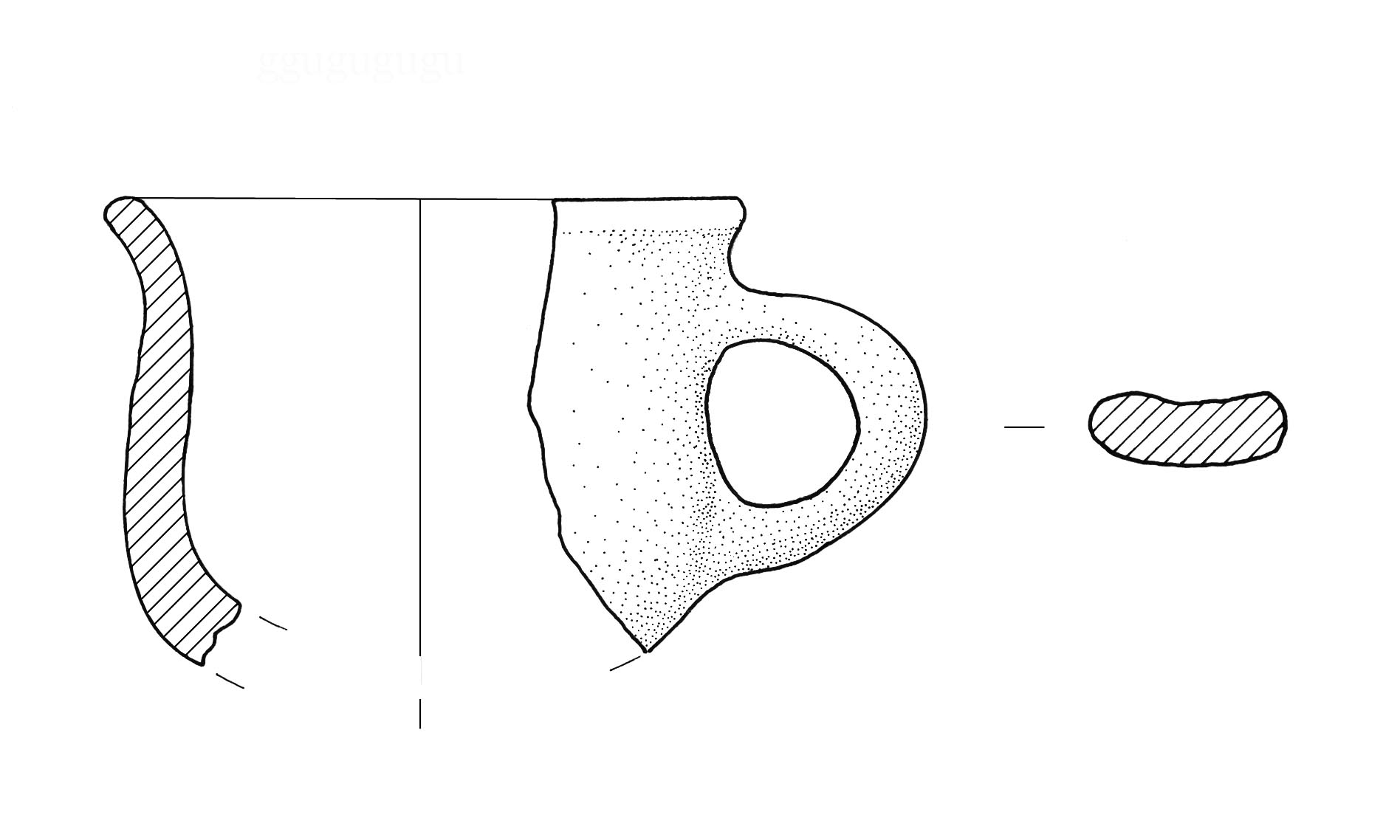 tazza, a profilo sinuoso (Eta' antica del bronzo)