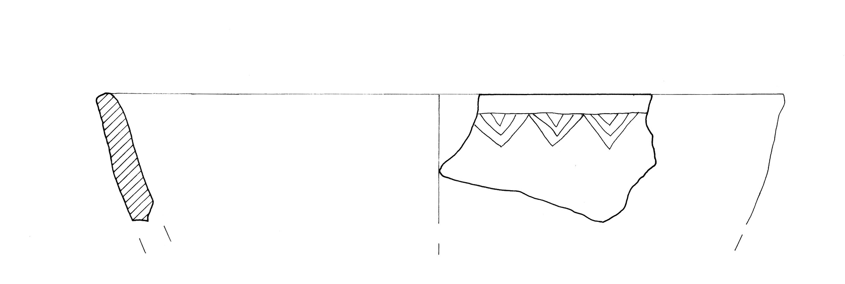 ciotola, a calotta emisferica (Eta' del bronzo)