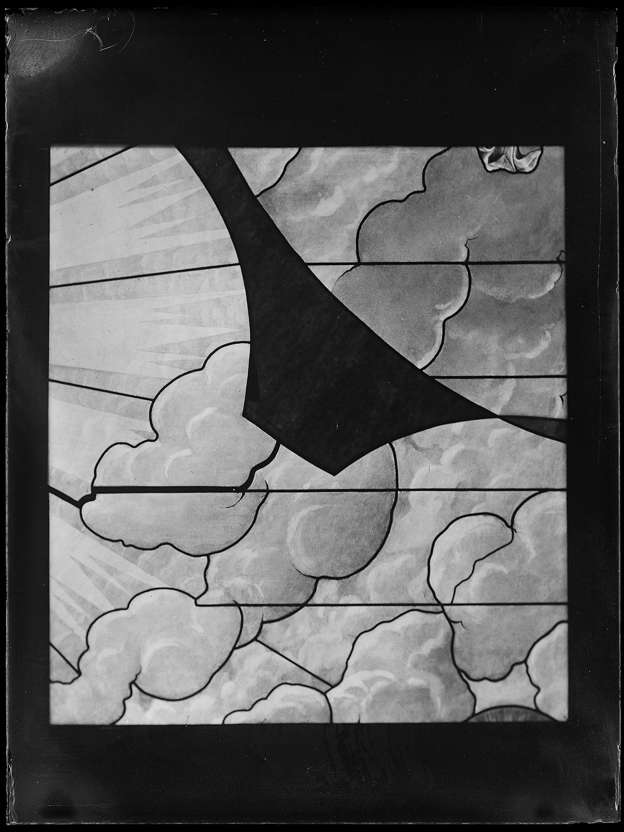 L0624 (negativo) di studio di vetrate artistiche Moretti-Caselli (fine/ inizio XX/ XXI)