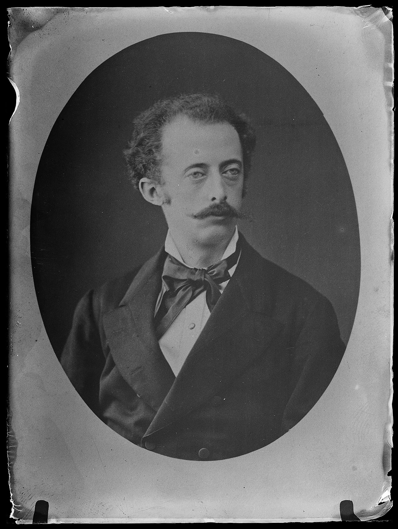 L0994 (negativo) di studio di vetrate artistiche Moretti-Caselli (fine/ inizio XX/ XXI)