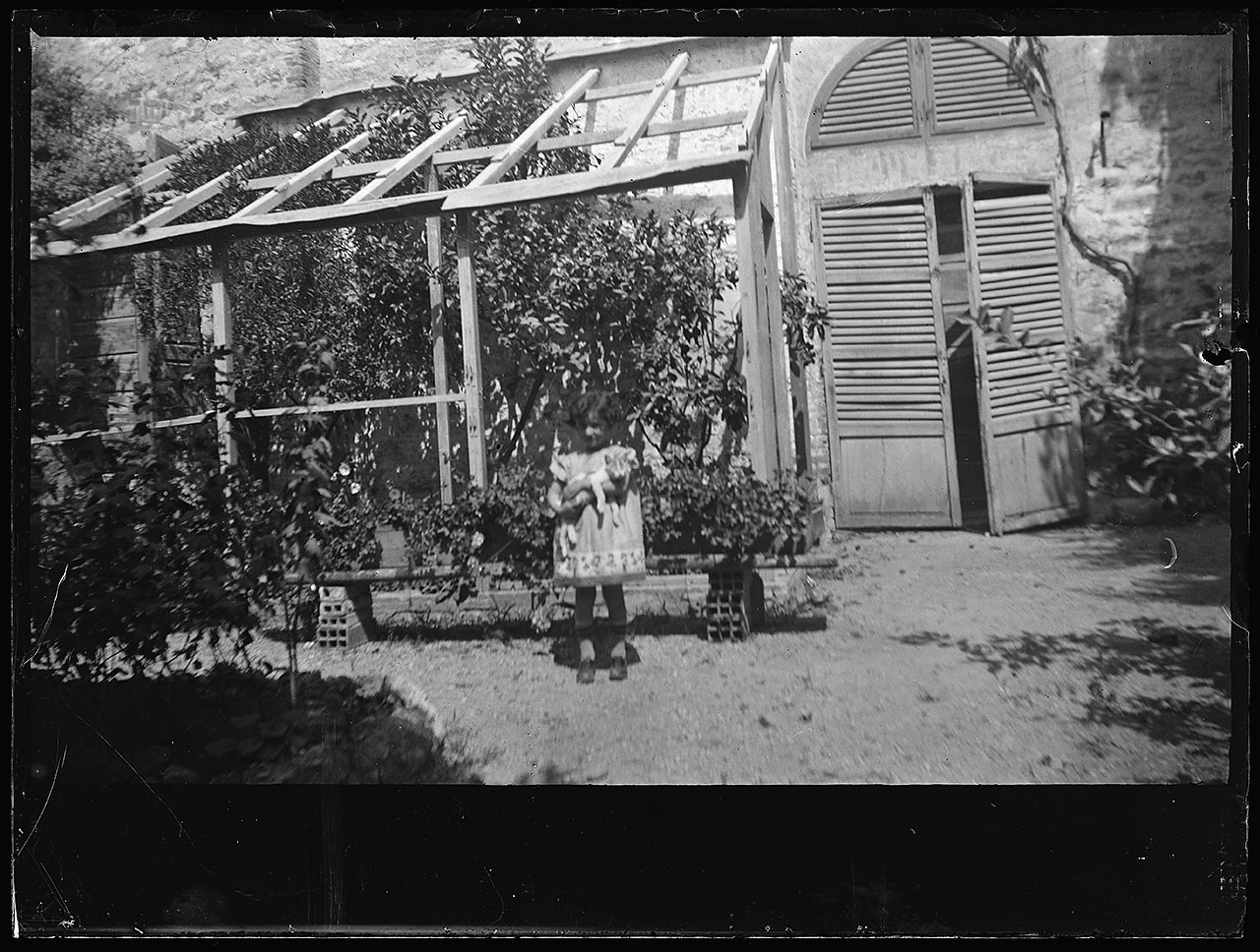 L1037 (negativo) di studio di vetrate artistiche Moretti-Caselli (fine/ inizio XX/ XXI)