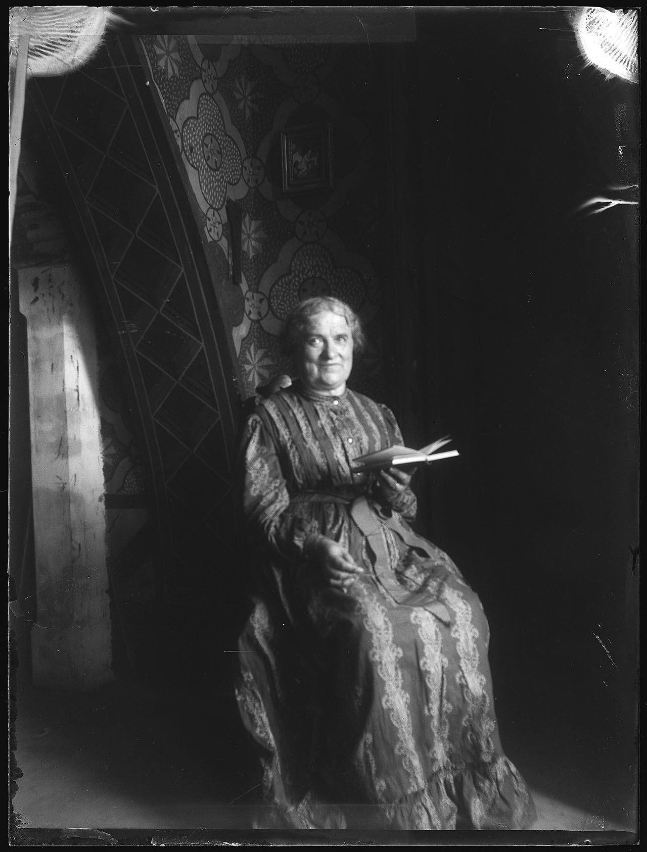 L1039 (negativo) di studio di vetrate artistiche Moretti-Caselli (fine/ inizio XX/ XXI)