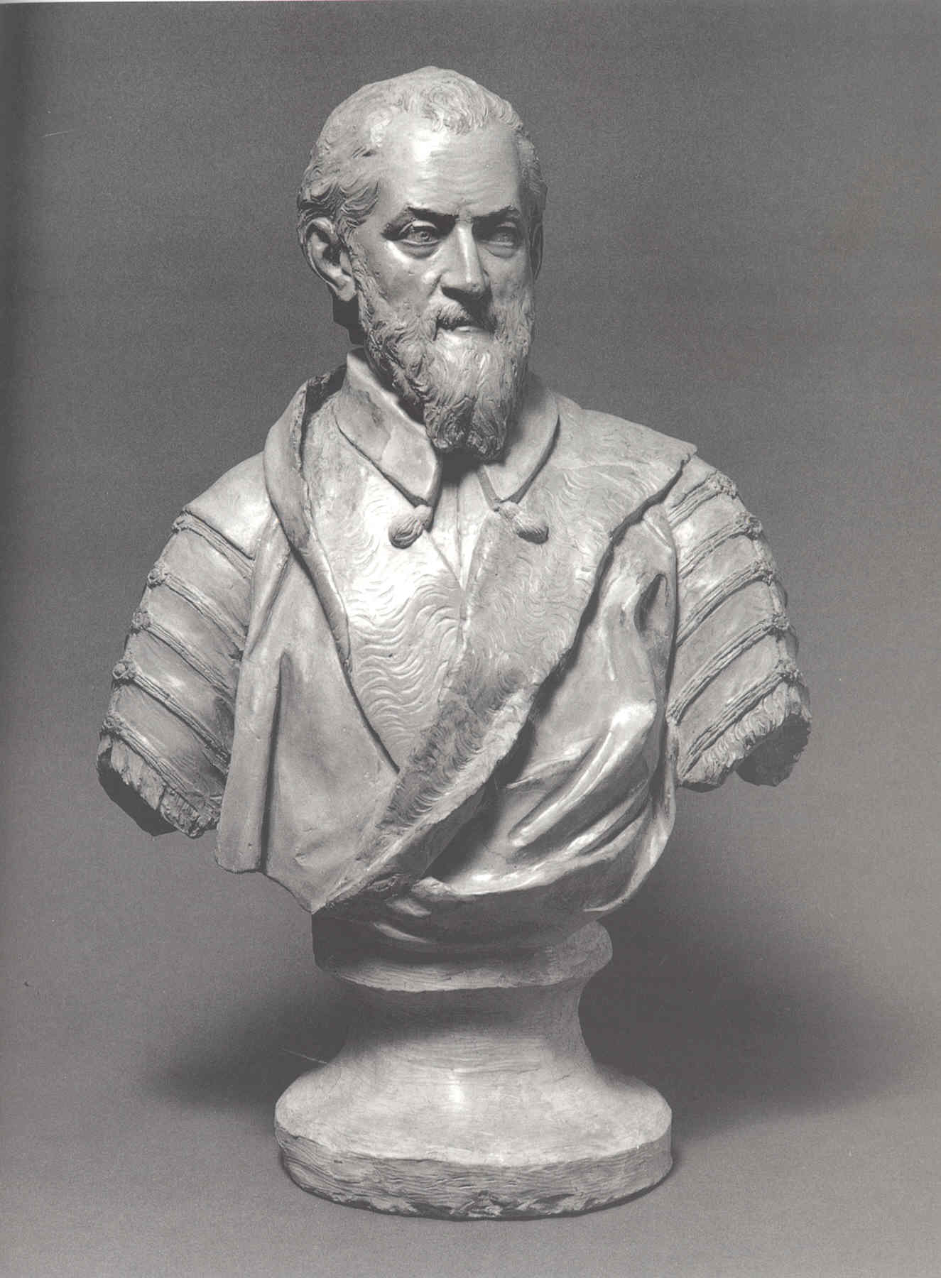 Ritratto di Carlo Sigonio, busto di uomo (statua, pendant) di Cybei Giovanni Antonio (sec. XVIII)