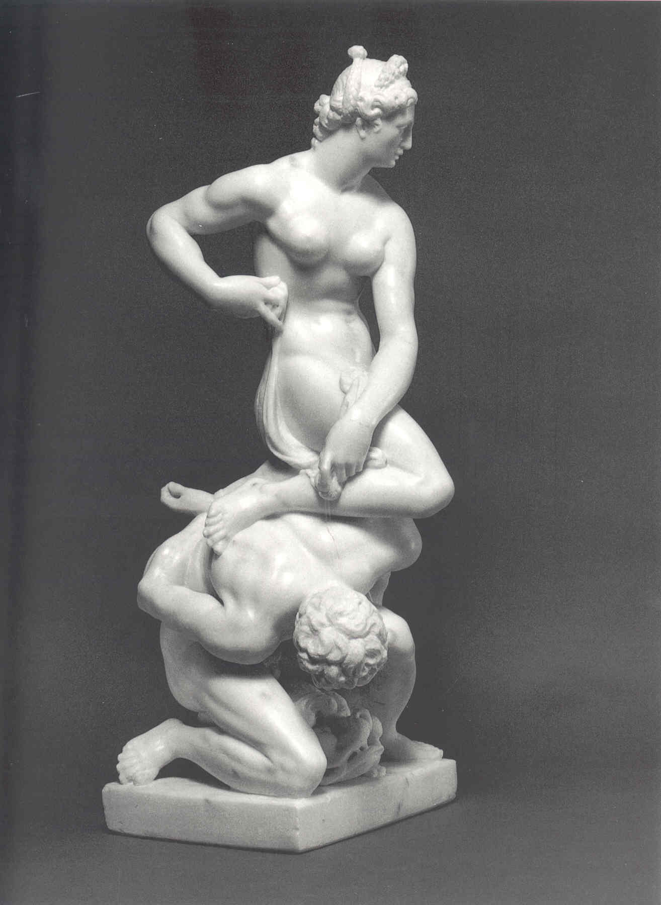 La Virtù trionfa sul Vizio, La Virtù trionfa sul Vizio (scultura, opera isolata) - bottega fiorentina (seconda meta' XVI)