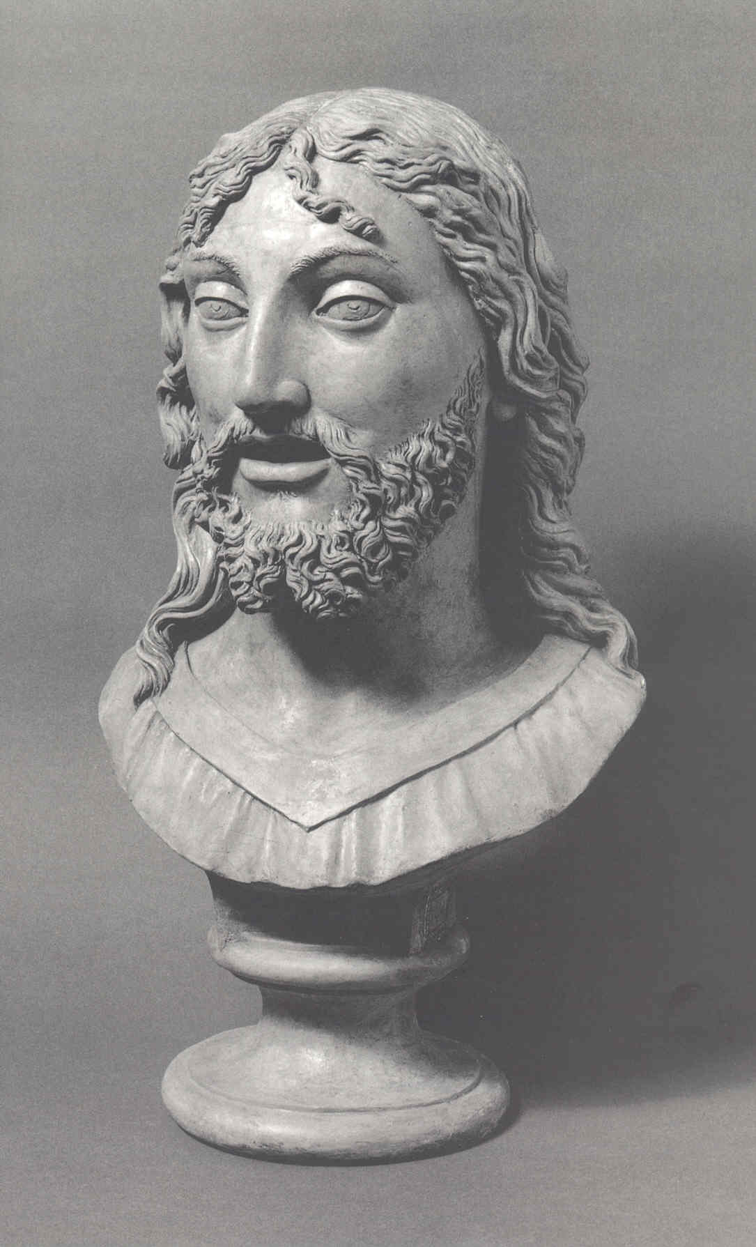 Busto di Cristo, Cristo (scultura, opera isolata) di Begarelli Antonio detto Modana (secondo quarto sec. XVI)