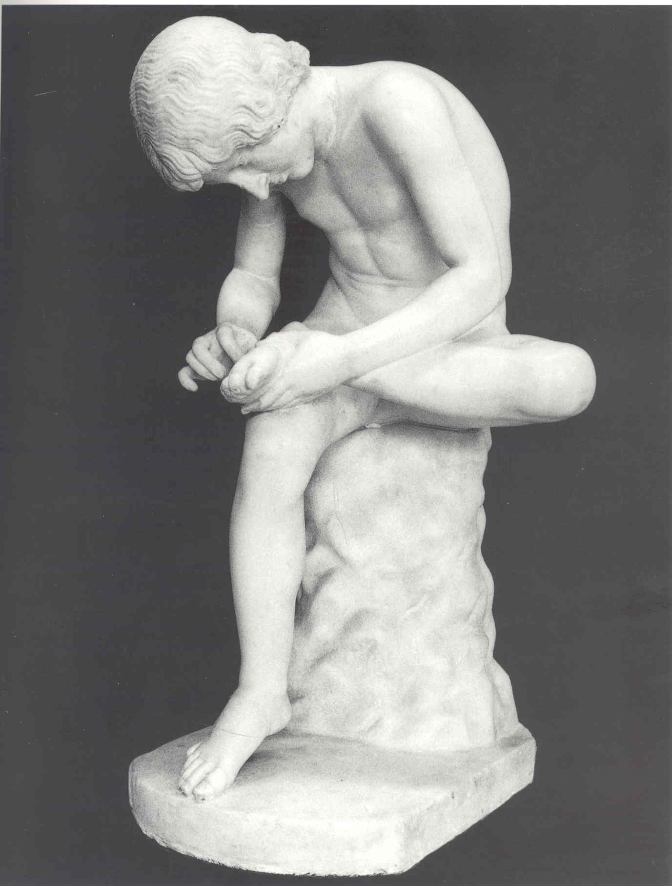 Spinario (scultura, opera isolata) - ambito romano (sec. XVI)