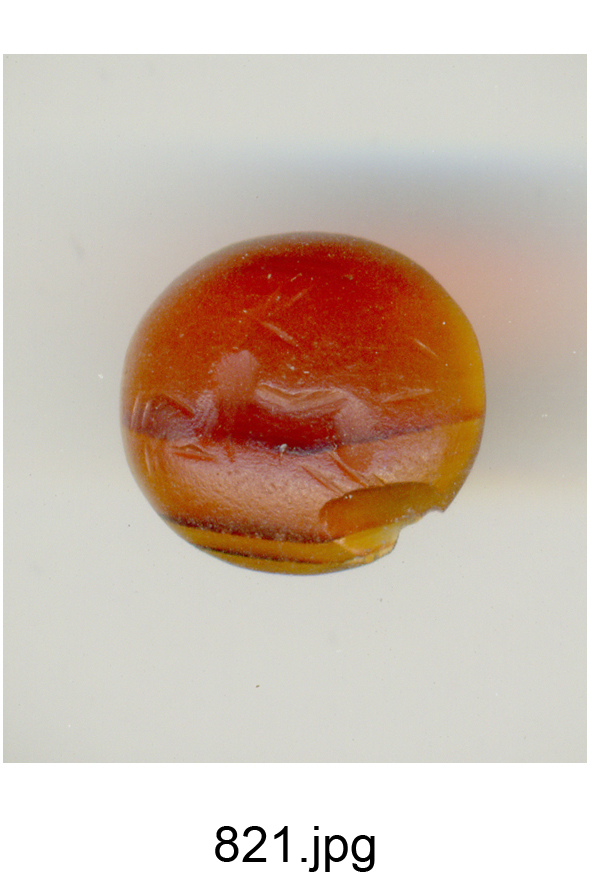 quadrupede (gemma) - produzione romana (secc. III/ IV)