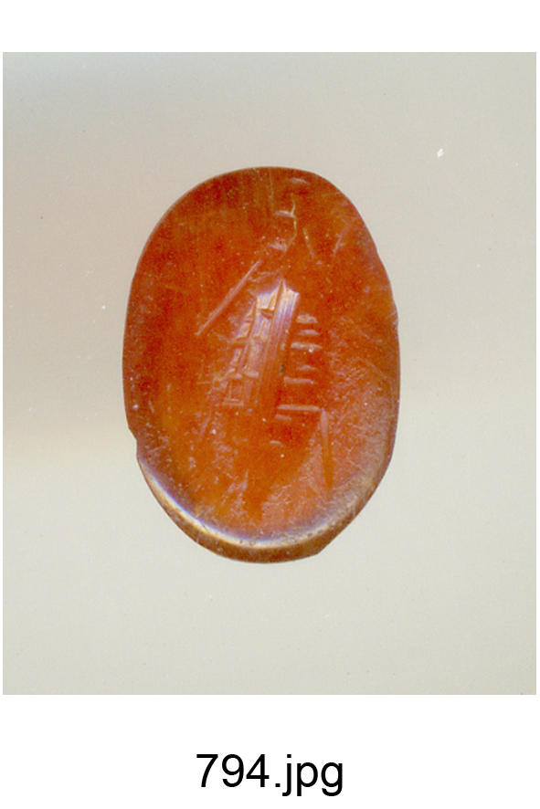 insetto (gemma) - produzione italiana (secc. II/ III)