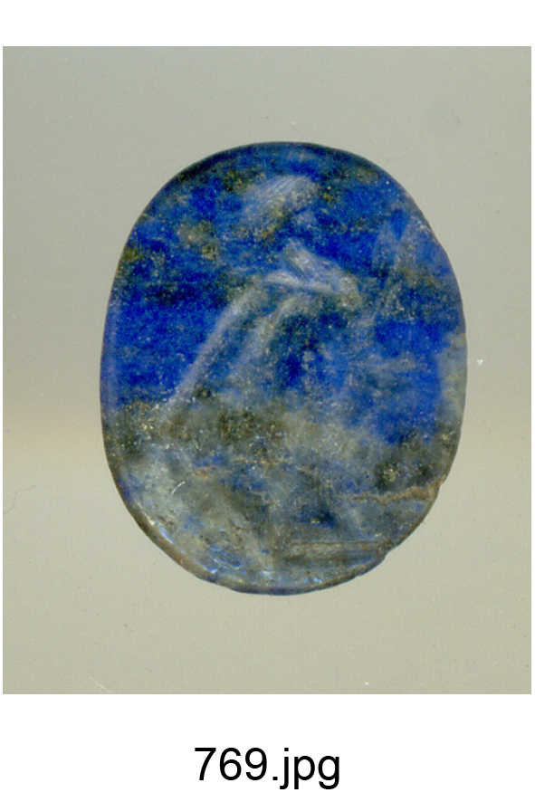 figura maschile nuda (gemma) - produzione italiana (secc. XVI/ XVII)