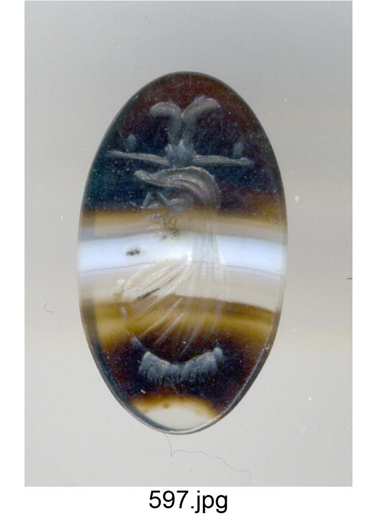 Osiride Canopo (gemma) - produzione romana (secc. I/ II)