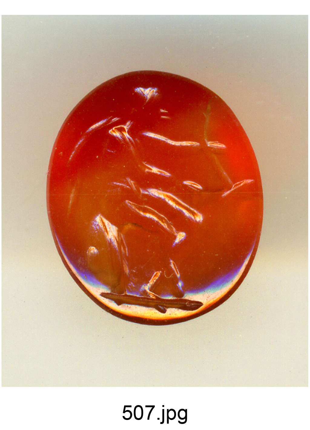 guerriero (gemma) - produzione italiana (secc. XVI/ XVII)