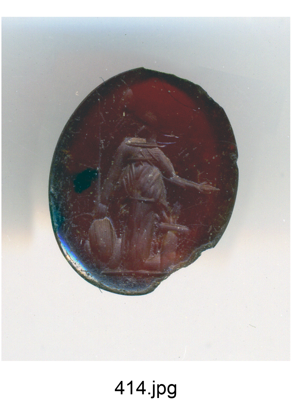 Minerva (gemma) - produzione romana (secc. II/ III)