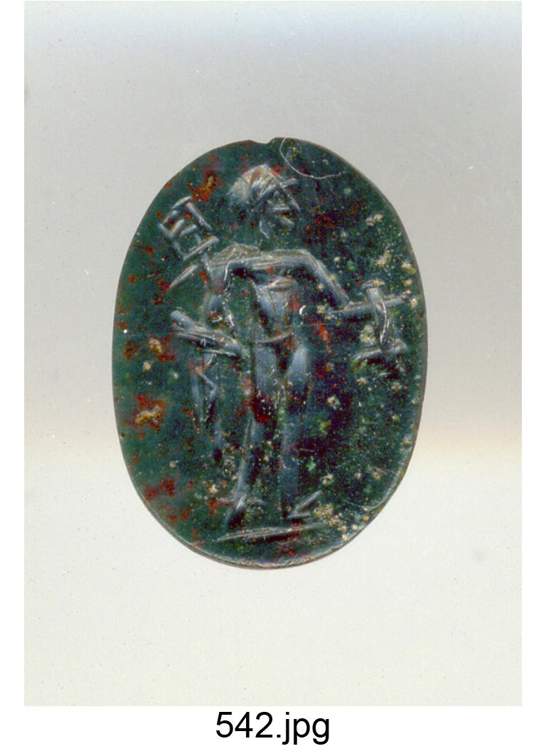 Mercurio (gemma) - produzione romana (secc. II/ III)