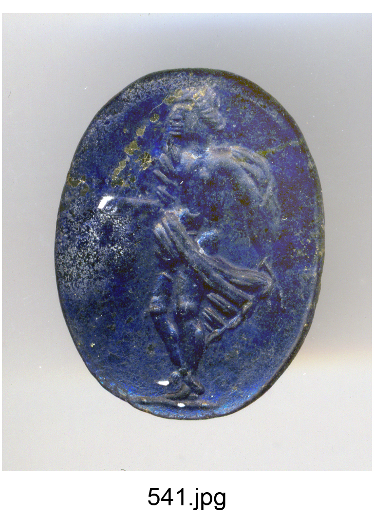 figura maschile (gemma) - produzione romana (secc. I/ III)