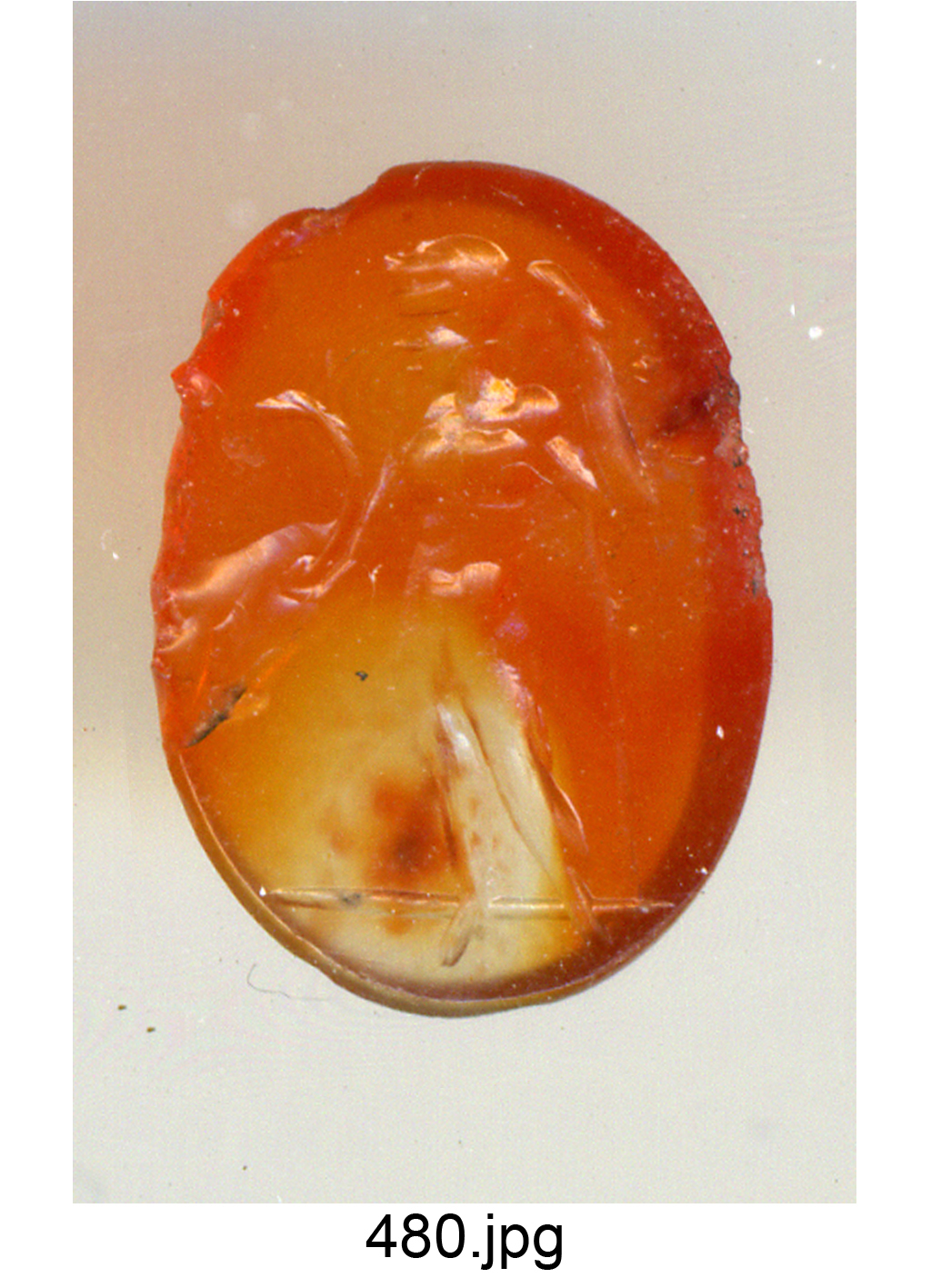 figura femminile nuda (gemma) - produzione italiana (secc. XVI/ XVIII)