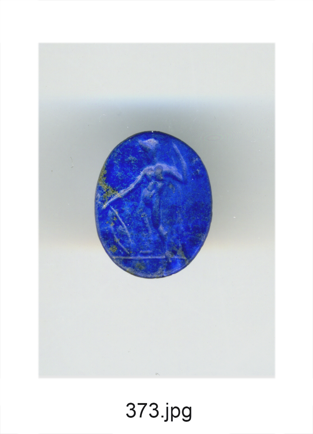 guerriero (gemma) - produzione italiana (secc. XVII/ XVIII)